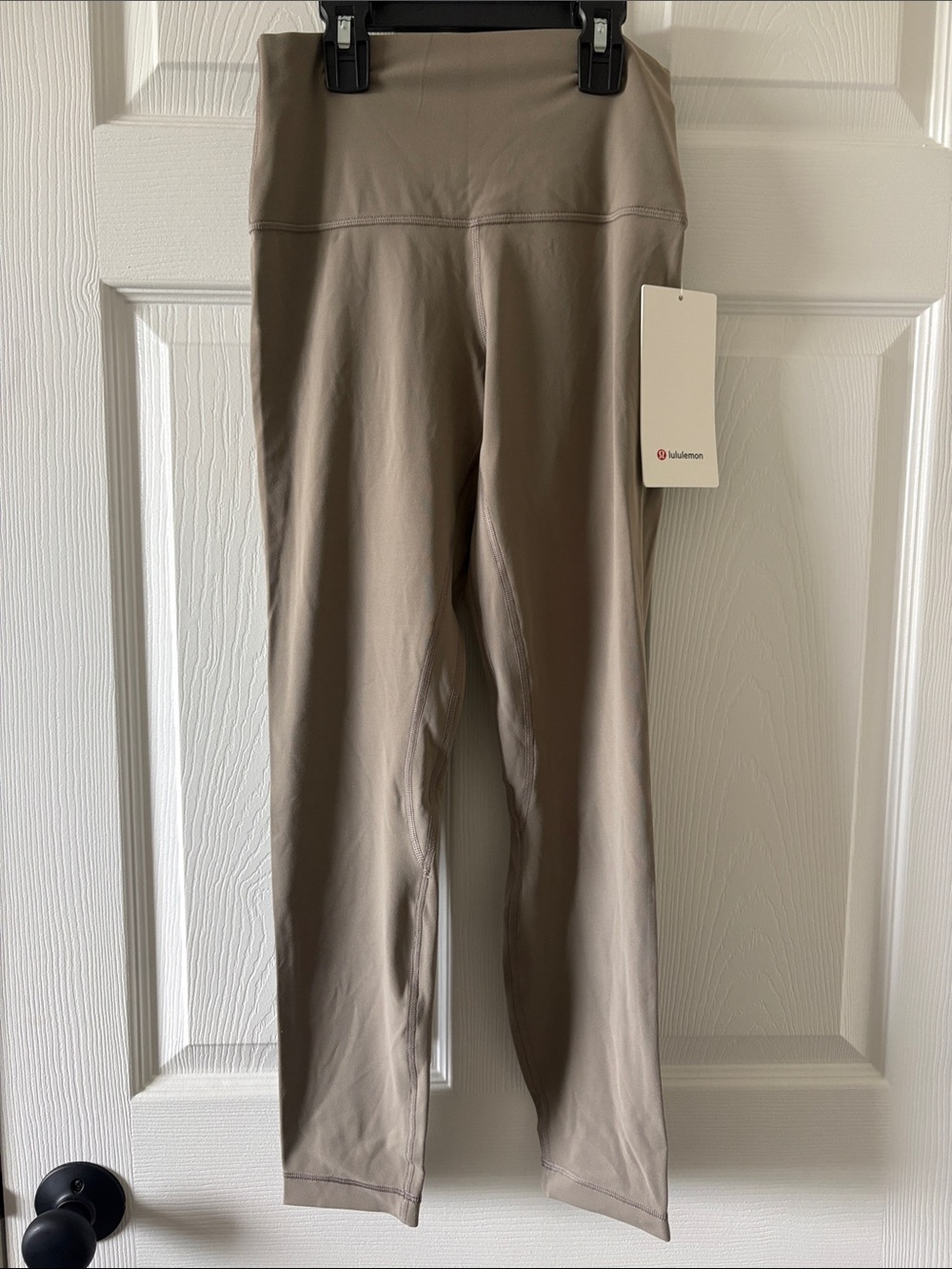 lululemon Align HR Pant 25" in Taupe Beige
